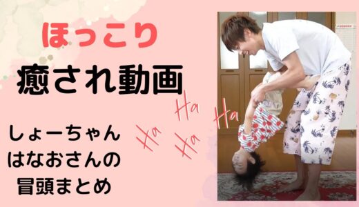 「癒し動画」　はなおさんの甥っ子　しょーちゃんとのかわいいあいさつまとめ　【はなおでんがん切り抜き】