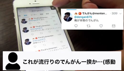 【ドッキリ】これが流行りのでんがん一揆か…感動【はなおでんがん】